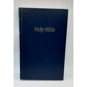 Vintage 80's Holy Bible New International Version Zondervan Hardcover Bible